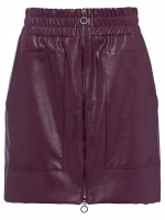 Leather Mini Skirt - MI-1001