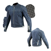 Motor Bike Kevlar Denim Jacket - MI-803