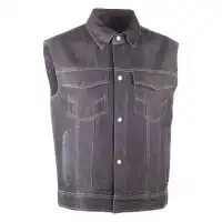 Motorbike Denim Vest - MI-905
