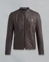Leather Jacket In Sheep Leather For Men - MI-107