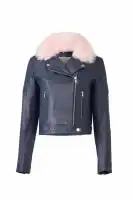 Sky Rose Faux Fur Jacket - MI-402